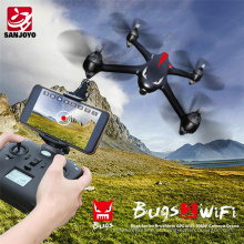 Venda quente MJX B2W Bugs 2 RC GPS Quadcopter Drone sem escova com câmera 5G WIFI FPV 1080P Drone de corrida de alta velocidade SJY-MJX B2W